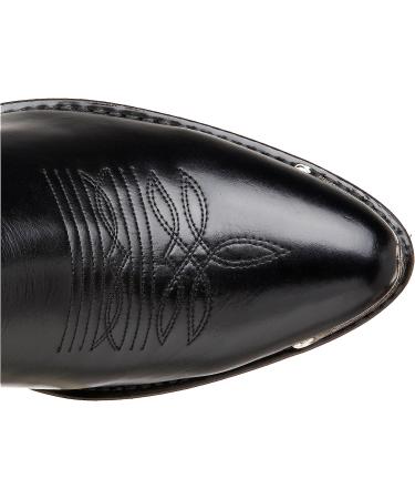 Laredo Men's McComb Cowboy Boots - Black, Round Toe, X-Wide 10.5 - Buy Online on GoSupps.com