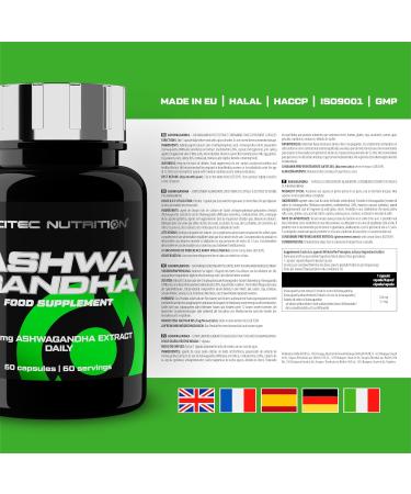 Scitec Nutrition Ashwagandha | Ashwagandha Root Extract | To support your immune system and your optimal stress level 60 capsules - Buy Online on GoSupps.com