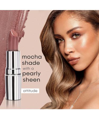 Nude Envie Mocha Lipstick - Certified Vegan, Paraben & Cruelty Free - Enriched with Vitamin E and Jojoba Oil - Buy Online on GoSupps.com