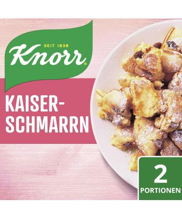 Knorr Sweety Kaiserschmarrn - 2 Portions Pack of 7 (205g each) | Delicious Authentic Austrian Dessert - International Shipping Available - Buy Online on GoSupps.com