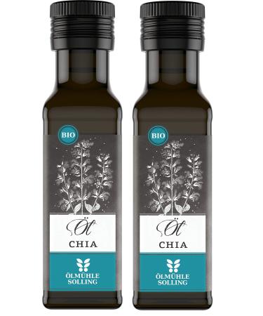 lm hle Solling organic chia oil virgin (2 x 100 ml) - Buy Online on GoSupps.com