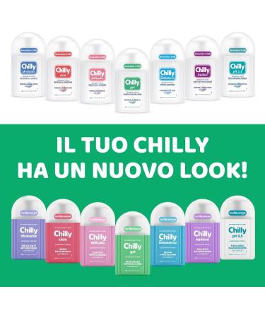  Chilly Chilly Gel Underwear Cleaner Natural Freshness Long with Anti-Odor for Intimate Hygiene Natural Menthol for a Pleasant Fe - Buy Online on GoSupps.com