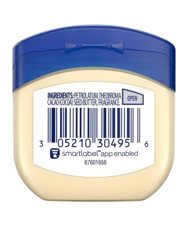 Vaseline Petroleum Jelly with Cocoa Butter - 1.75 Ounce | Soothing Moisturizer for Dry Skin - Shop Internationally - Buy Online on GoSupps.com