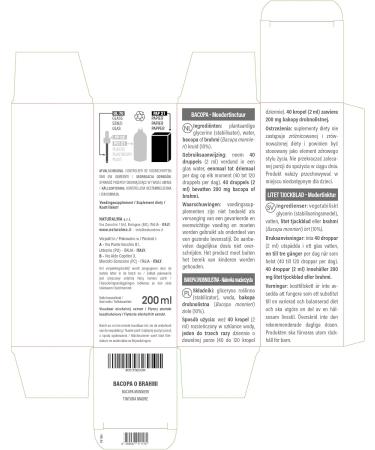 Buy Brahmi (Bacopa Monnieri) Liquid Extract - 200ml Non-Alcoholic Herbal Supplement | Vegan & Natural | International Shipping - Buy Online on GoSupps.com