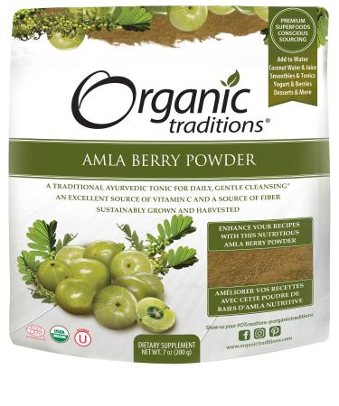 Organic Traditions Amla Berry Powder 7 oz (200 g)