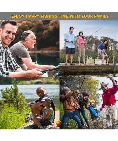 BlueFire Fishing Rod Kit - Carbon Fiber Telescopic Pole and Reel Combo for Beginner Adults - Spinning Reel, Line, Lure, Hooks, and Bag - Saltwater/Freshwater Gear Set (2.1M) - Buy Online on GoSupps.com