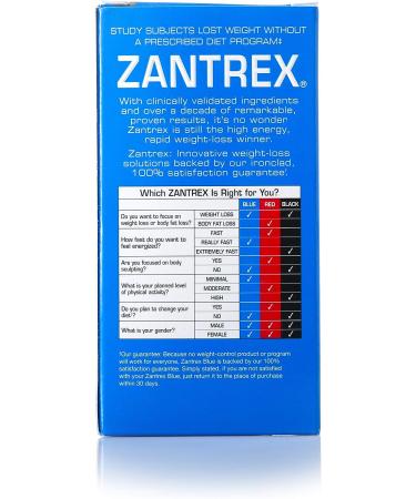 Zantrex Blue Weight Loss Supplement Pills - Dietary Energy and Weight Loss Supplement - 84 Count - Buy Online on GoSupps.com