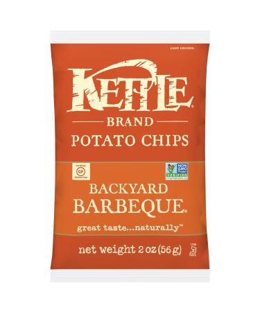 Kettle Brand Potato Chips Backyard Barbeque 2 Oz (Pack of 6)