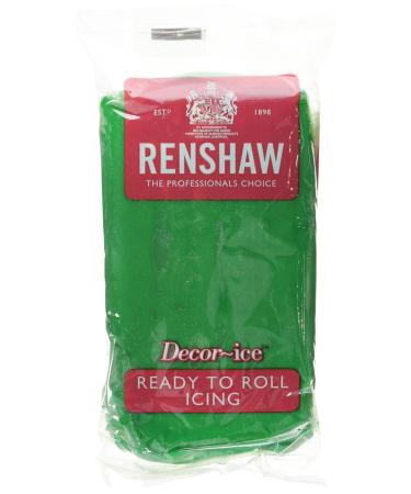 Renshaw Emerald Green Sugar Paste 250 g - Pack of 5