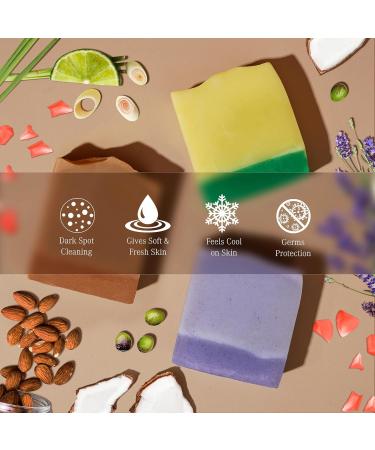 Mastermedi All Natural Handmade Organic Soap Bar | Premium Scented Essential Oils | International Shipping - Buy Online on GoSupps.com