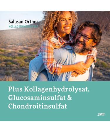 Salus - Poudre d'hydrolysat de collag ne Salusan Ortho - 1 bo te de 300 g - Avec vitamines C D et mangan se - Bien soluble et neutre au go t - Buy Online on GoSupps.com