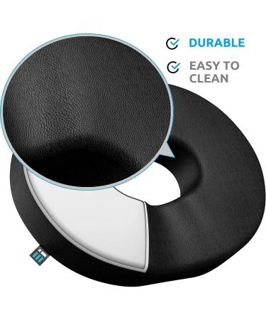 Deluxe Donut Pillow for Hemorrhoids & Tailbone Pain - Machine Washable & Water Resistant Cover - Discreet Carry Bag - Seat Cushion for Men & Women - Buy Online on GoSupps.com