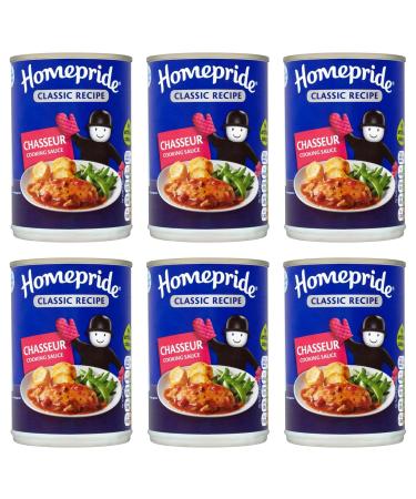 Homepride Chasseur Cooking Sauce 400 g Pack of 6