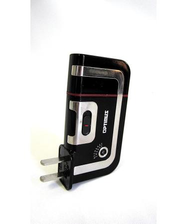 Optimus 50015 Rechargeable Pocket Palm Shaver - Compact & Portable Black Shaver for Easy Grooming | International Shipping Available - Buy Online on GoSupps.com