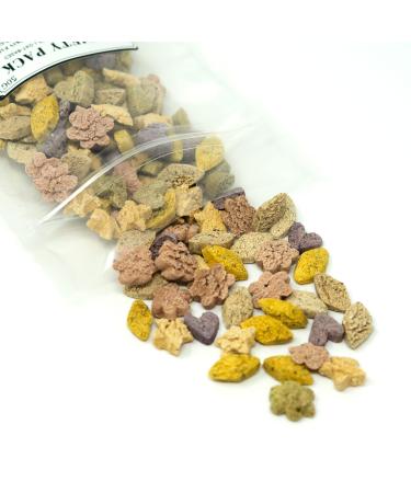 100% Organic & All Natural Treat for Rabbit Hamster Guinea Pig Chinchilla Pet Rat Mice Nature's Bites Variety Pack 100g