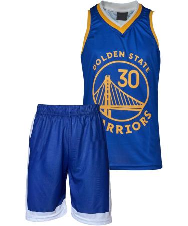 Amdrabola Children's Basketball Jersey & Shorts Kit | Training Jersey in Black & Blue (Ages 4-13) - Perfect for Young Basketball Fans - Buy Online on GoSupps.com