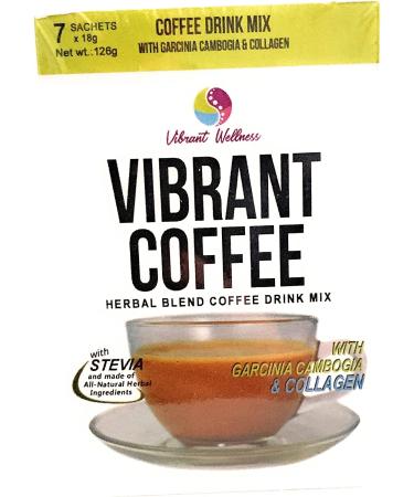 Weight Loss Coffee with Stevia, Garcinia Cambogia & Collagen - 7 Sachets - Buy Online on GoSupps.com