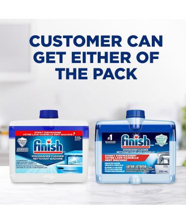 Finish Dishwasher Cleaner - Citrus Scent 8.45 oz - Powerful Cleaning for Sparkling Dishes - International Shipping Available - Buy Online on GoSupps.com