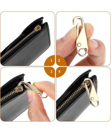 Ouligay 12-Piece Universal Zipper Repair Set - Metal Zipper & Pendant for Jackets Clothes Shoes Cases & Backpacks - Buy Online on GoSupps.com