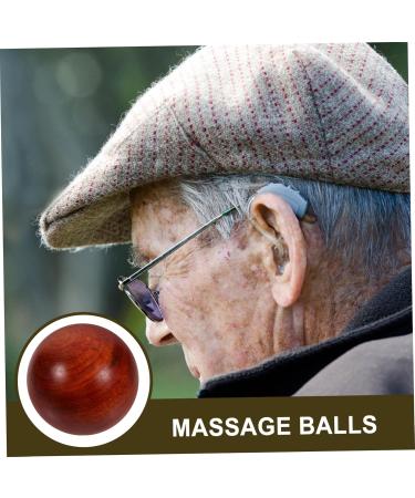 Ultechnov 6 STK Massage Balls - Muscle Massage & Acupuncture Point Therapy | Healthy Fitness & Stretching Balls | Wooden & Bamboo Gymnasium Balls - Buy Online on GoSupps.com