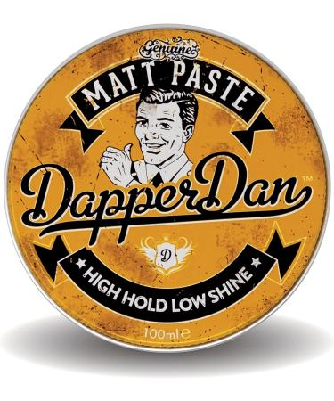 Dapper Dan Style Essentials Gift Pack with High Hold Low Shine Matt Paste 100ml Texturising Sea Salt Spray 200ml and Hand Made Styling Comb - Buy Online on GoSupps.com