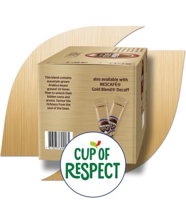 NESCAF Gold Blend Medium Roast Instant Coffee Sachets - 200 x 1.8g Sticks Single - Buy Online on GoSupps.com