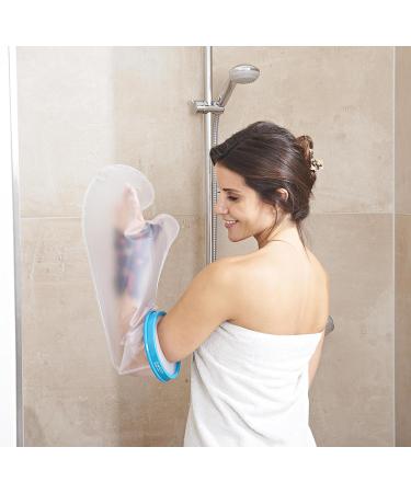 Orbisana Waterproof Arm Protection for Shower & Bath | Elastic Plaster Cover for Adults | Max Arm Circumference 81.64 cm | Durable PVC Polypropylene Silicone - Buy Online on GoSupps.com