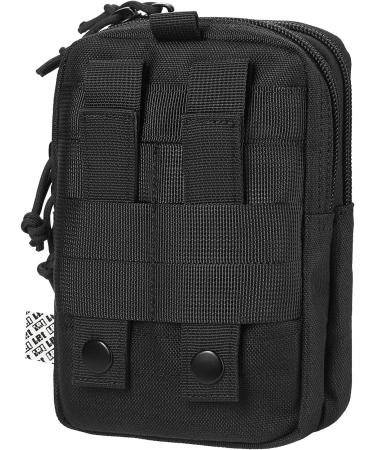 LefRight Tactical Molle Phone Belt Pouch Utility Waist Bag - Large Black - Buy Online on GoSupps.com