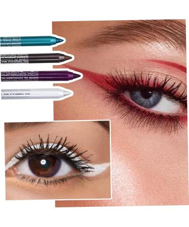 Eyeliner Pencil 4Pcs Eyeshadow Pencil 4 Colors Smudge-proof Pearl Long Lasting Glitter Eyeliner 8.5g Waterproof Makeup Eyeliner Eyeshadow Pencil Style 3 - Buy Online on GoSupps.com