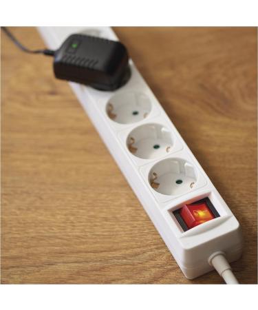 Emos Socket Strip with USB - 5 Multiple Sockets 2x 2.1A Charging Switch & Enhanced Safety - IP20 Indoor Use - Buy Online on GoSupps.com