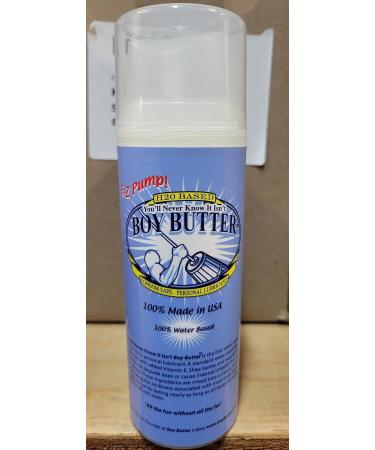 Boy Butter H2O Formula Water Based Lubricant Personal Lubricants for Privacy with Vitamin E and Shea Butter Non-Sticky Washable and Clear Non-Staining Lube Made in the USA 5oz Spray H2O 147 ml (Pack of 1) - Buy Online on GoSupps.com