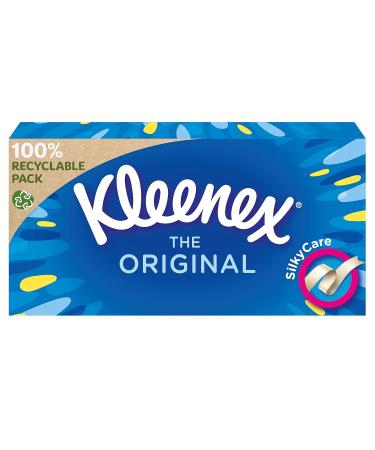 Kleenex Original Tissues Box - 24 Packs of 72 Tissues | Soft Strong & Perfect for Home & Travel - International Shipping Available - Buy Online on GoSupps.com