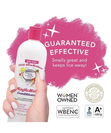 MagicHalo Anti-Lice Conditioner - Head Lice Prevention Formula with Essential Oil | 16 fl oz - Buy Online on GoSupps.com