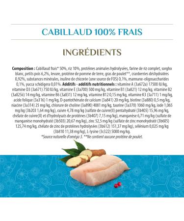 Almo Nature HFC Adult Sterilized Dry Cat Food with Fresh Cod - 300g Pack | Premium Quality eCommerce for Cats - Buy Online on GoSupps.com