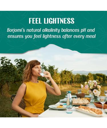 Borjomi Eau min rale gaz ifi e Lot de 12 bouteilles d'eau en PET (0 5 l chacune) 100 % gaz ifi e naturelle Eau volcanique gaz ifi e par du CO2 naturel sans ingr dients artificiels ni - Buy Online on GoSupps.com