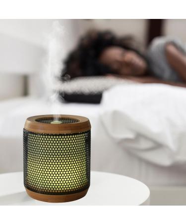 Zen'ar me Elipsia Essential Oil Diffuser | Ultrasonic Aromatherapy & LED Bamboo Metal Design | International Shipping - Buy Online on GoSupps.com