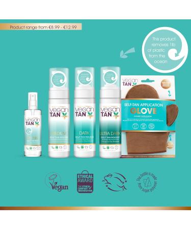 Vegan Tan Self Tan Mousse 150ml - Ultra Dark - Buy Online on GoSupps.com