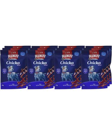 RINTI Chicko Mini Duck & Chicken Cheese Bundle - 12x80g - Premium Dog Treats for International Shipping - Buy Online on GoSupps.com