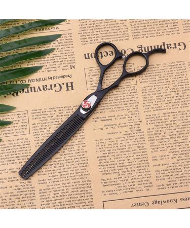 Left Handed Hair Cutting Scissors Comb 7 inch Set Professional Hairdressing Scissors Stainless Steel Barber Salon Cutting Scissor and Thinning Scissors - Buy Online on GoSupps.com