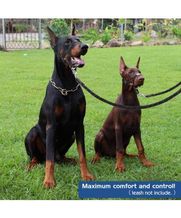 Pawaboo Dog Halver - Pet Safe Control for Dog Training | Adjustable Nylon Reflective Harness for Medium Dogs - Black - Buy Online on GoSupps.com