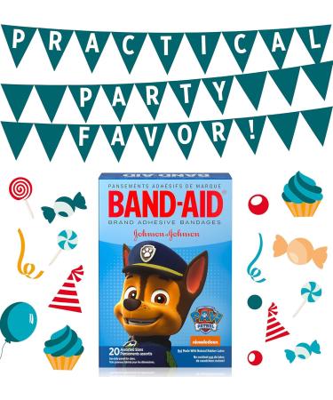 Buy Band-Aid Adhesive Bandages for Kids & Toddlers | Nickelodeon PAW Patrol | Assorted Sizes 20 ct | International Shipping Available - Buy Online on GoSupps.com