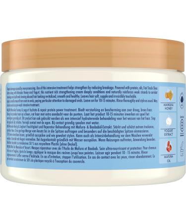 Unilever SheaMoisture Protein Power Treatment for extremely dry and brittle hair Hydrate & Repair restores and hydrates 2 x 355 ml - Buy Online on GoSupps.com