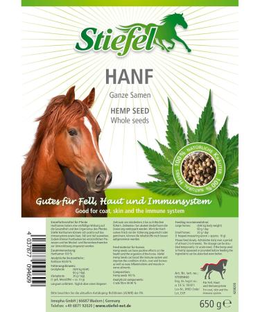 Stiefel Hemp Seed 650 g - Buy Online on GoSupps.com