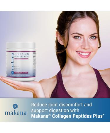 Makana Collagen Peptides Plus with Verisol Vitamin C Hyaluronic Acid & Amino Acids Supports Hair Skin Nails & Joints 30 Servings Raspberry Flavor - Buy Online on GoSupps.com