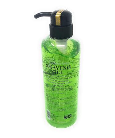 Black Ice Professional Shaving Gel with Aloe Vera - Smooth Shave 16.9 Fl oz | International Shipping Available - Buy Online on GoSupps.com