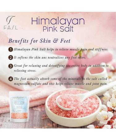 Jasmine Himalayan Pink Bath Salt for Muscle Recovery - 100% Natural Post Workout Body Soak - Buy Online on GoSupps.com
