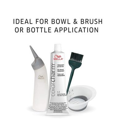 Wella Color Charm Permanent Gel Hair Color 9A Pale Ash Blonde & 5N Light Brown for Gray Coverage - Buy Online on GoSupps.com