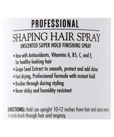 Salon Grafix Shaping Hair Spray Super Hold Unscented (Pack of 1) - Buy Online on GoSupps.com