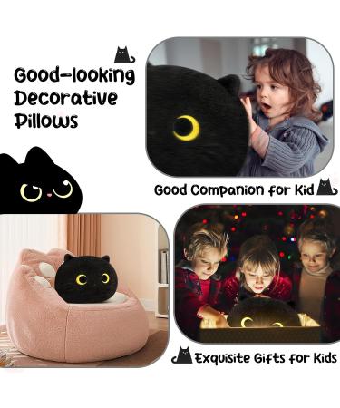 Yamepuia Black Cat Plush Pillow - Soft Stuffed Animal Toy - Buy Online on GoSupps.com