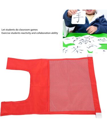Cognitive Vest for Kids | Enhance Cooperation & Learning | Mesh Learning Vest in Red for School - Buy Online on GoSupps.com